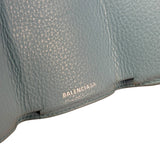 Balenciaga Baby Blue Tri-Fold Wallet