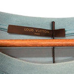 Louis Vuitton Turquoise Blue Cotton T-shirt