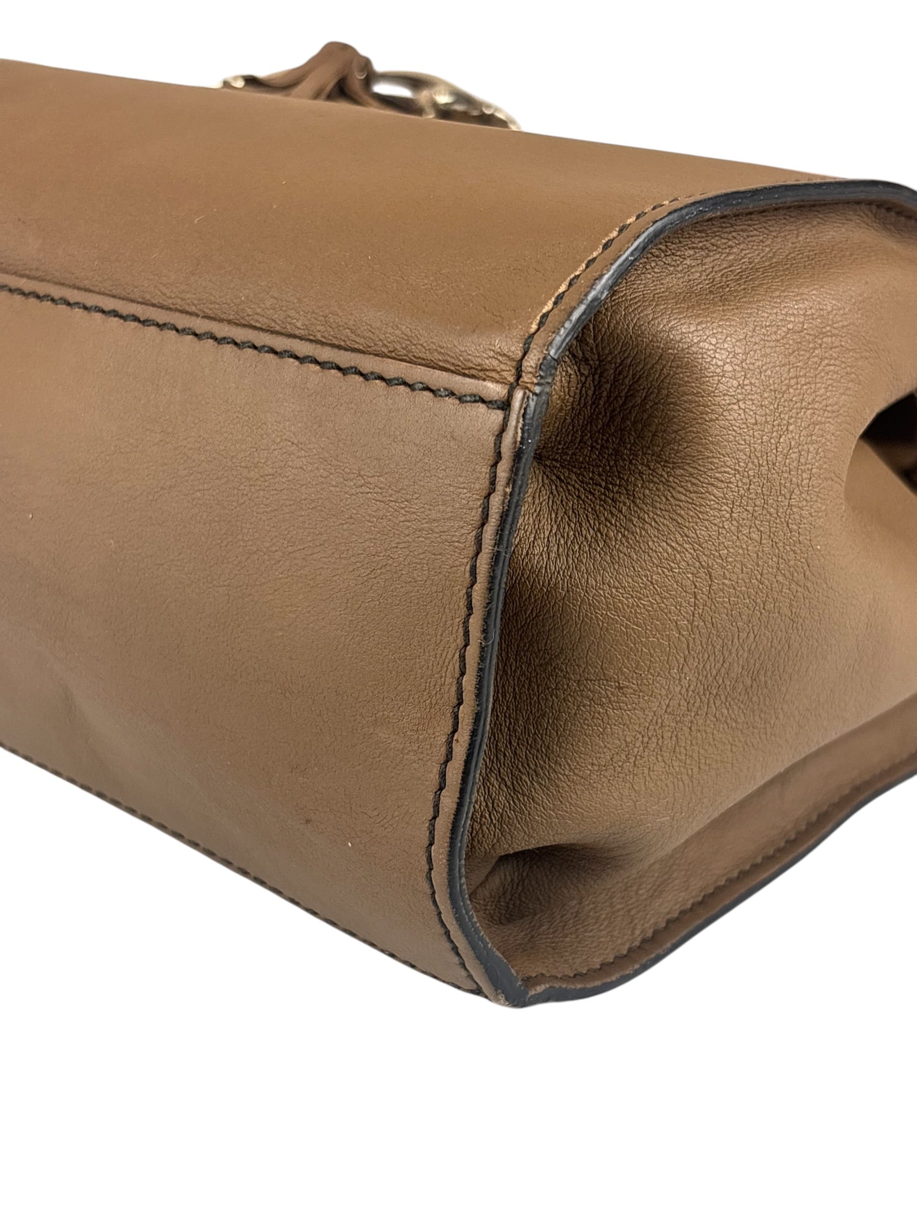 Gucci Beige Leather Emily Shoulder Bag