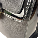 Dolce & Gabbana Black Patent Leather Borsa A Mano Two-Way Bag