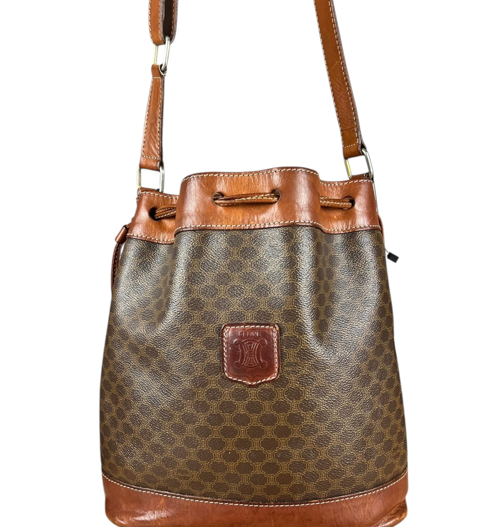 Celine Macadam Vintage Bucket Bag