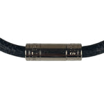 Louis Vuitton Black/Grey Damier Graphite Canvas Keep It Bracelet