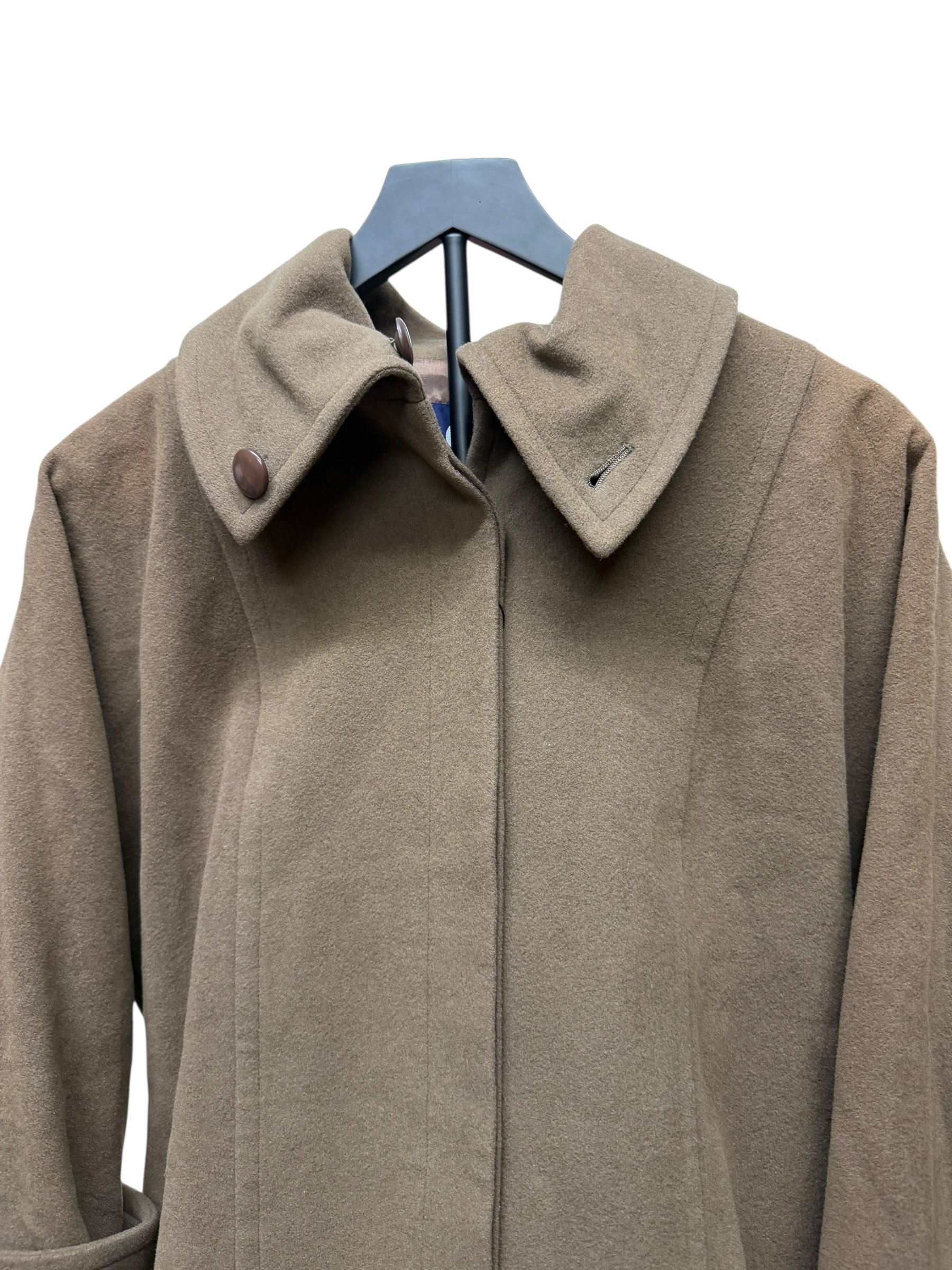 Miss Chloé Brown Wool Trench Coat