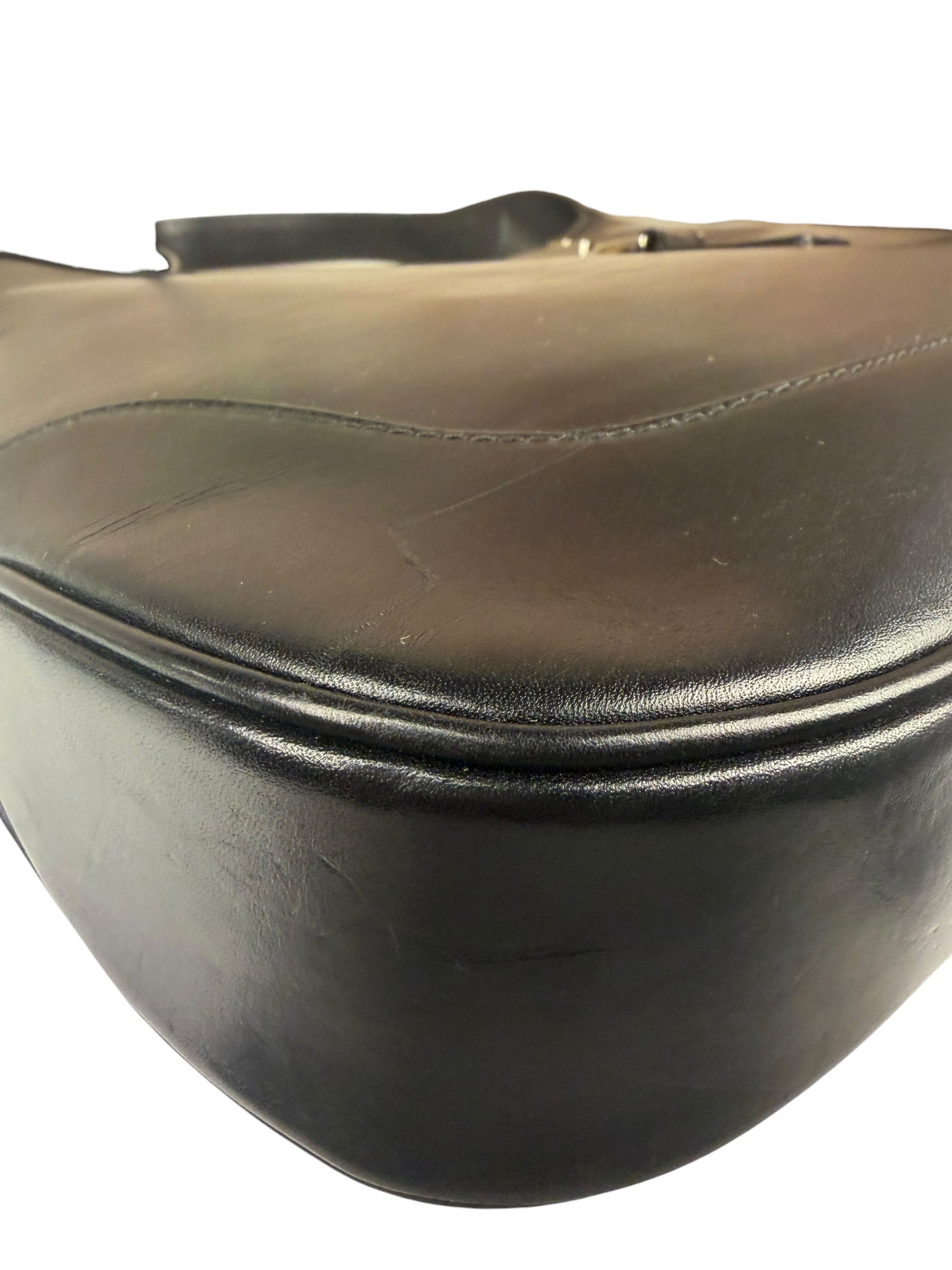 Gucci Black Leather Jackie Hobo Bag