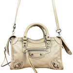 Balenciaga Beige Mini Le City Bag