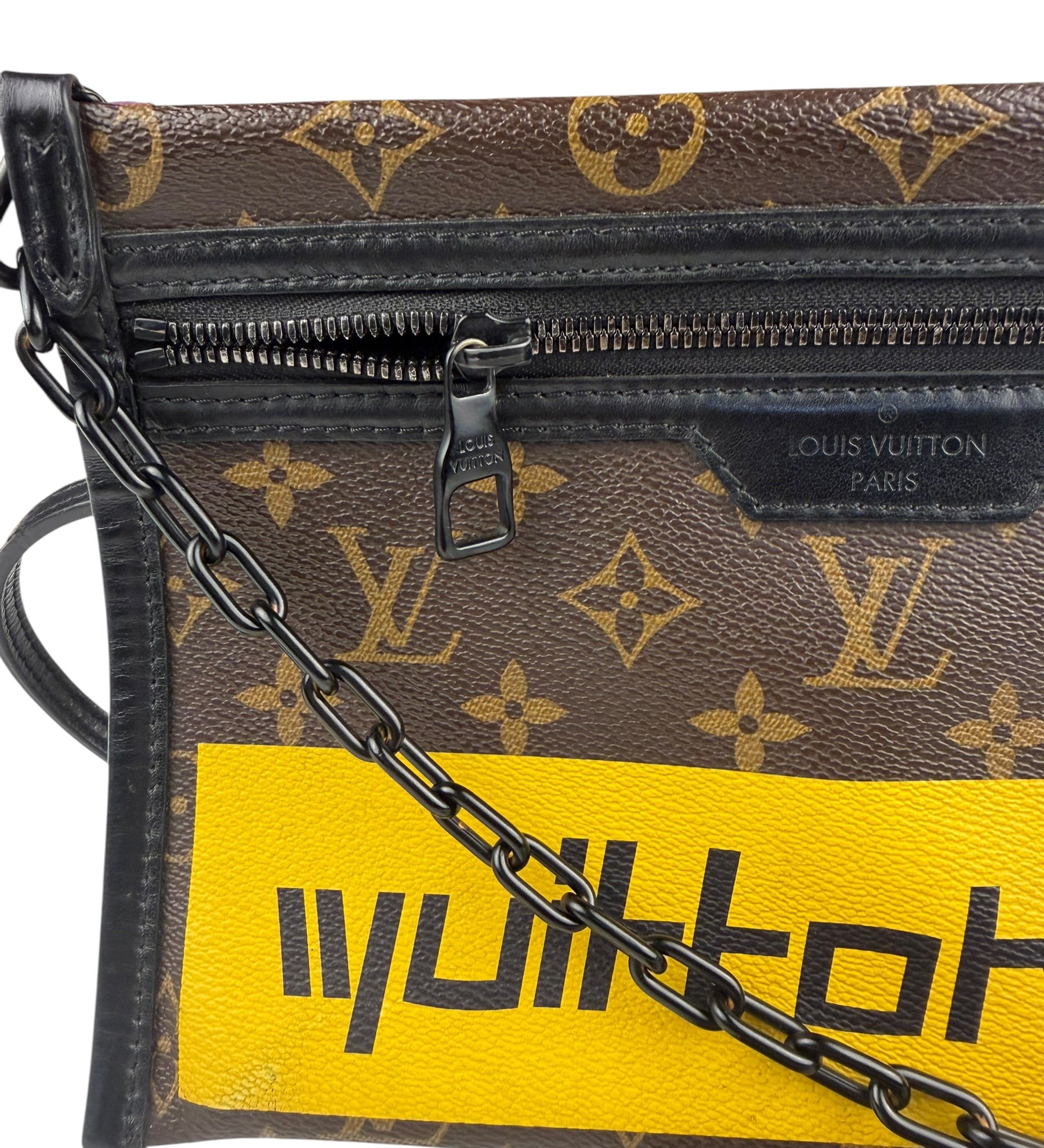 Louis Vuitton Limited Edition Flat Messenger Bag