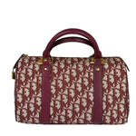 Christian Dior Red Trotter Boston Bag
