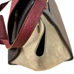 Celine Colorblock Leather/Suede Two-Way Bag