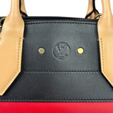 Louis Vuitton Red Leather City Steamer Handbag MM