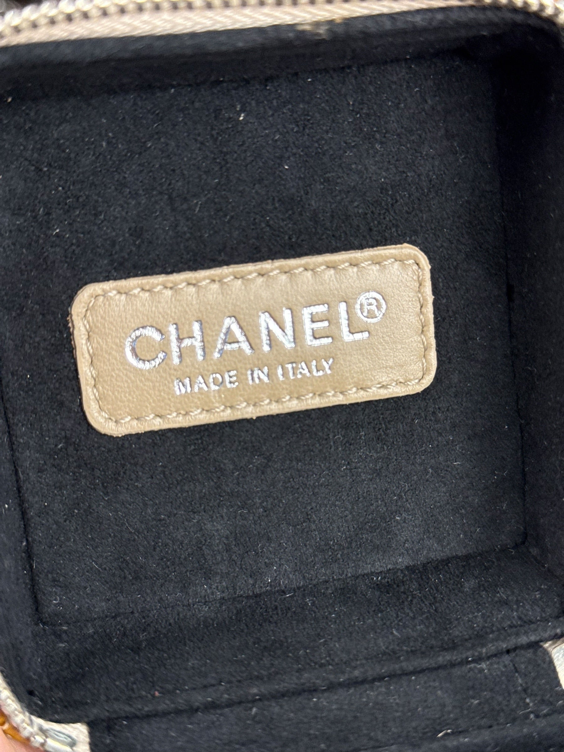 Chanel Orange Patent Rubix Cube 2002