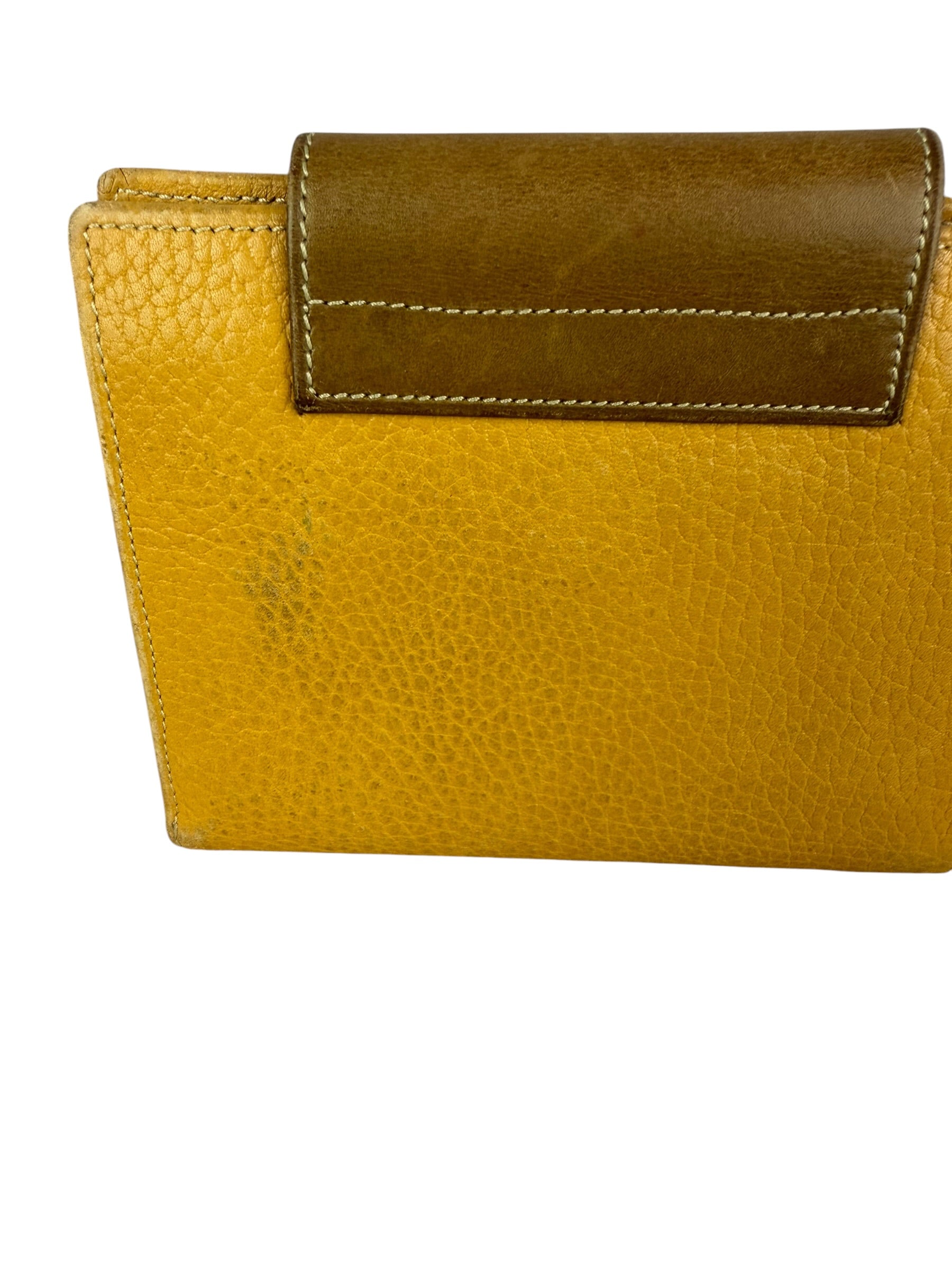 Loewe Vintage Brown Anagram Trifold Wallet