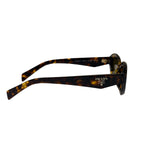Prada Tortoise Shell Oval Sunglasses SPR 26Z-F