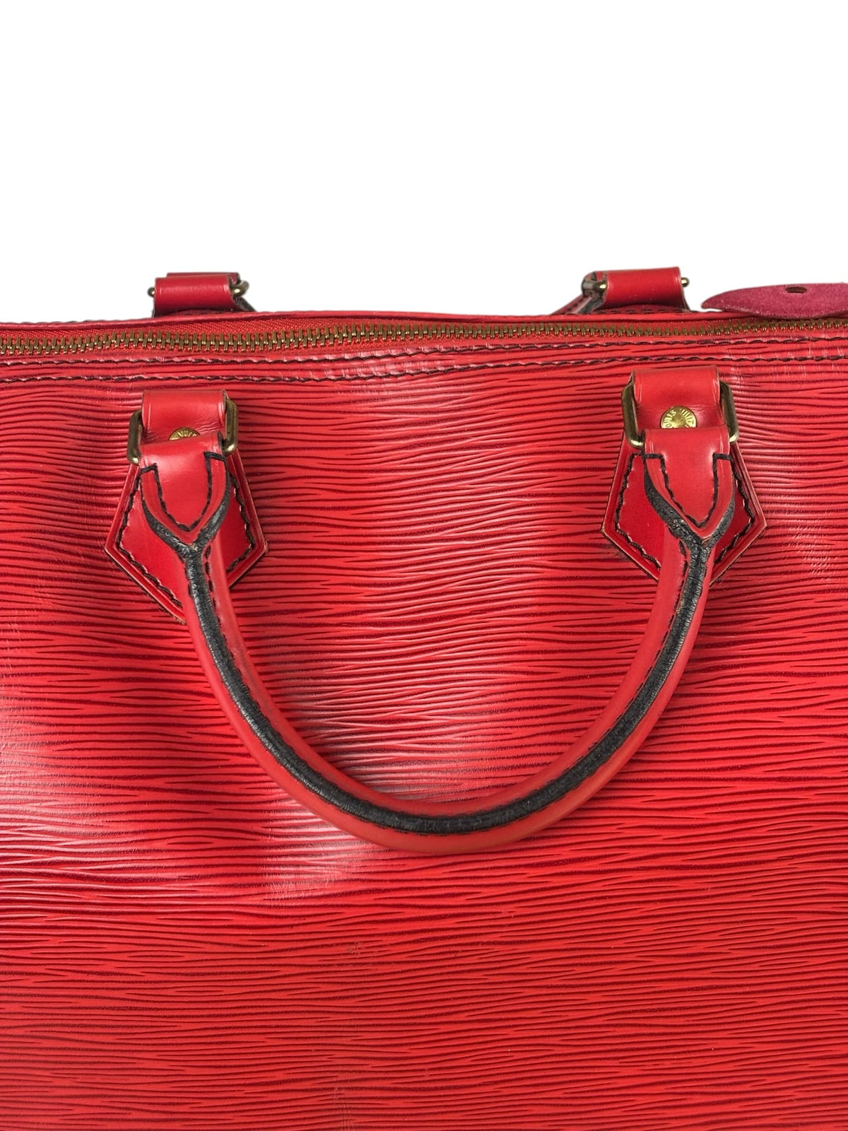 Louis Vuitton Red Epi Leather Speedy 30