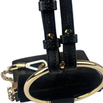 Chloe Black Suede/Leather Faye Bracelet Crossbody Bag