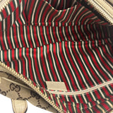 Gucci GG Beige Ivory Leather Shoulder Bag