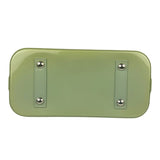 Louis Vuitton Green Patent Epi Alma Handbag