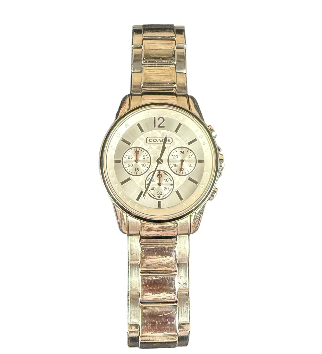 Coach Chronograph Stainless Steel Band