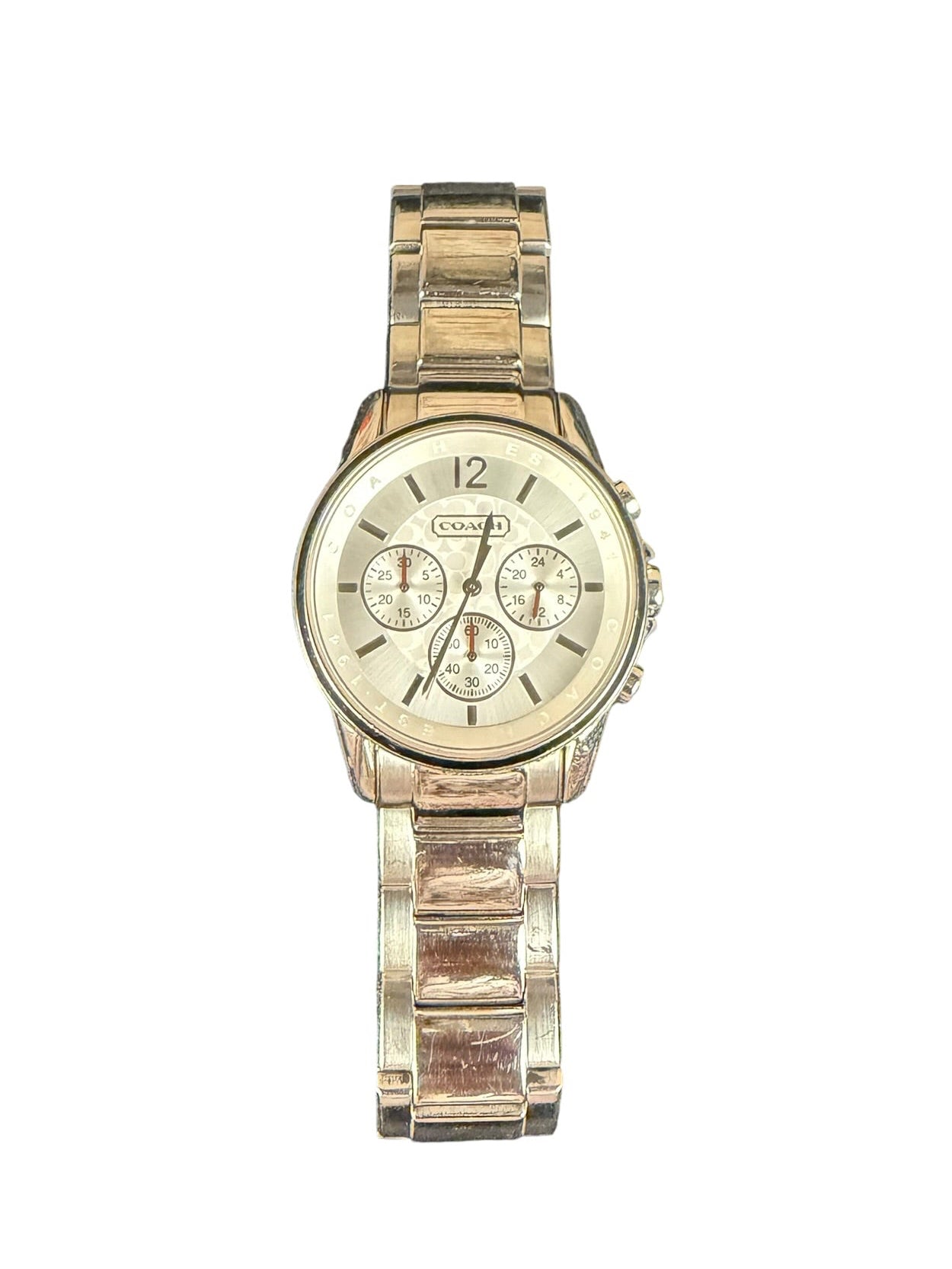 Coach Chronograph Stainless Steel Band