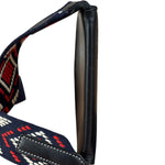 Loewe Anagram Black Leather Heel Crossbody Pochette