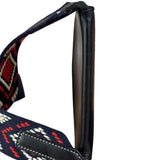 Loewe Anagram Black Leather Heel Crossbody Pochette
