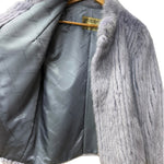 Vintage Moonbat Light Violet Mink Fur Coat