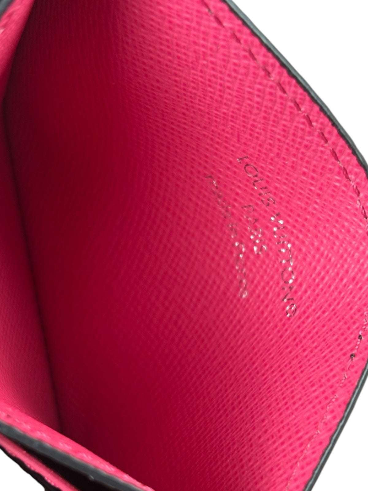 Louis Vuitton Brown/Pink Monogram Card Holder