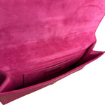 Saint Laurent Pink Leather Y Ligne Clutch