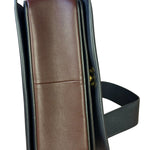Celine Navy Blue/Burgundy Medium Frame Shoulder Bag