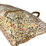 Fendi FF Floral Zucchino Shoulder Tote