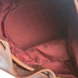 Cartier Vintage Burgundy Leather Must De Cartier Bucket Bag