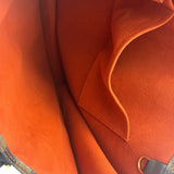 Louis Vuitton Damier Ebene Sac Plat Tote Bag MM