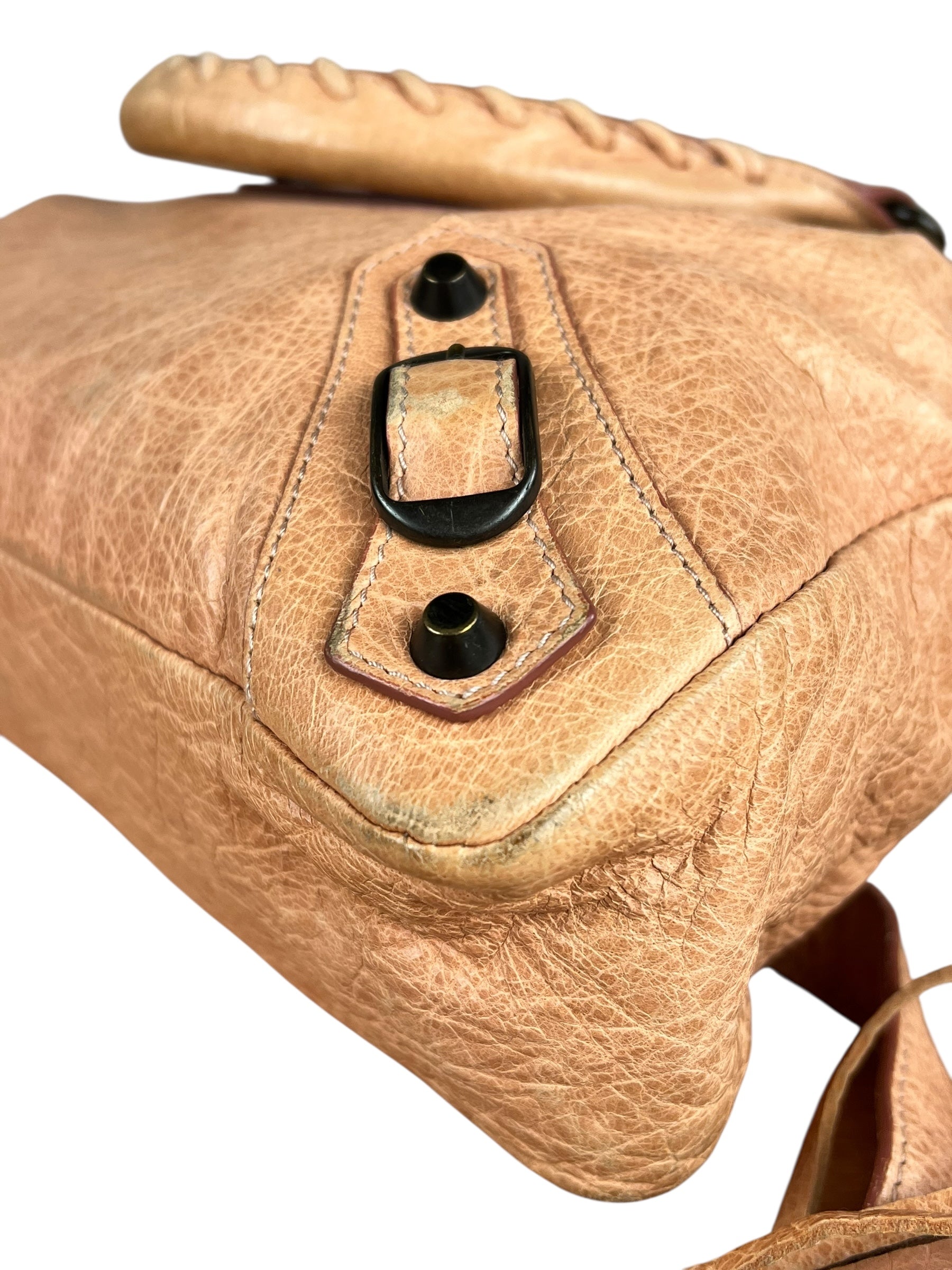 Balenciaga Classic Leather City Bag Light Salmon