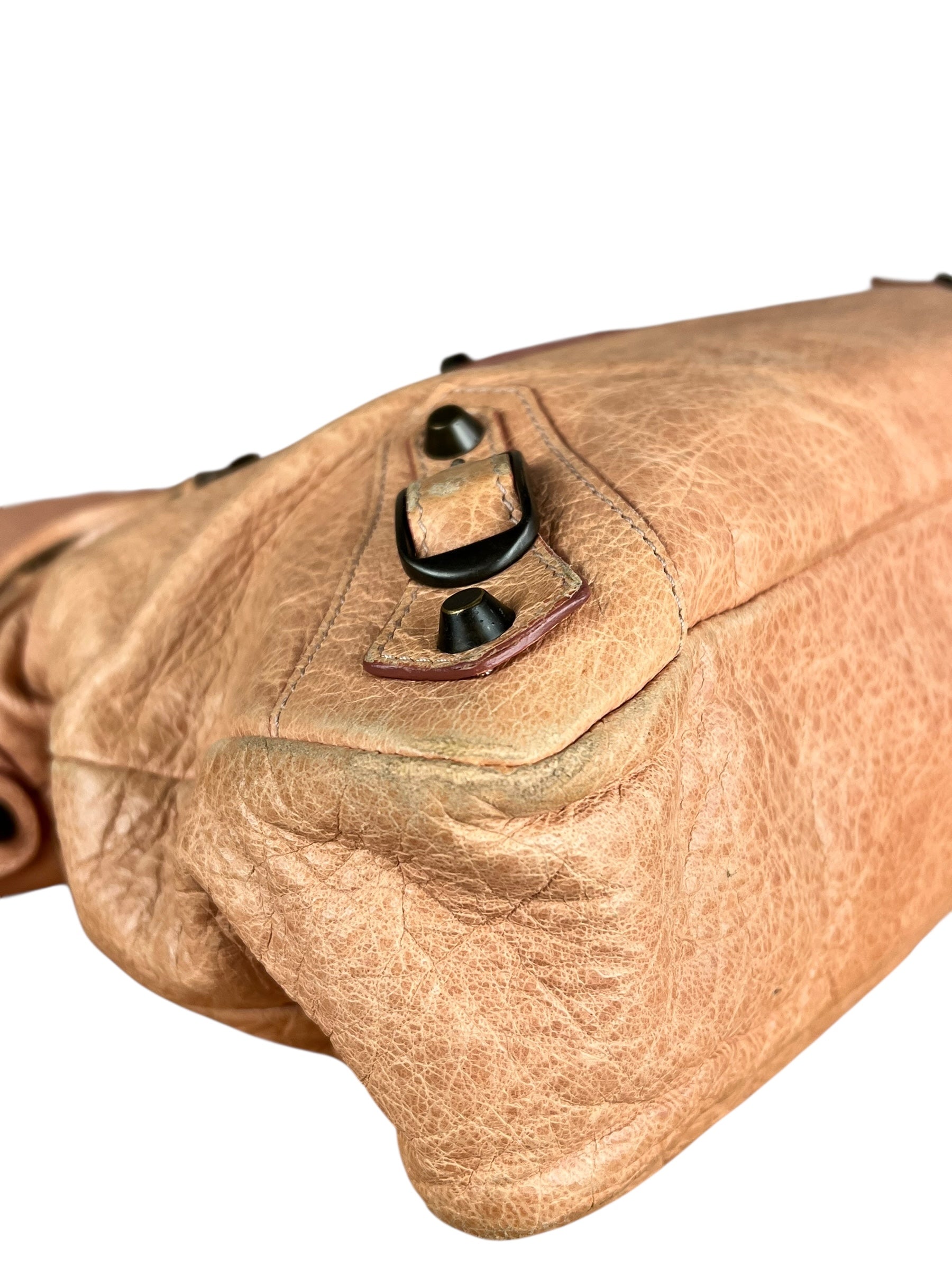 Balenciaga Classic Leather City Bag Light Salmon