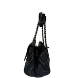 Chanel Black Calfskin Ritz Flap Bag 2007