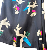 Chanel Vintage Karl Lagerfeld Spring/Summer 2000-00T Collection Silk Skirt