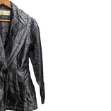 Karl Lagerfeld Shiny Black Jacket