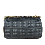 Burberry Black Quilted Leather Lola Shoulder Bag