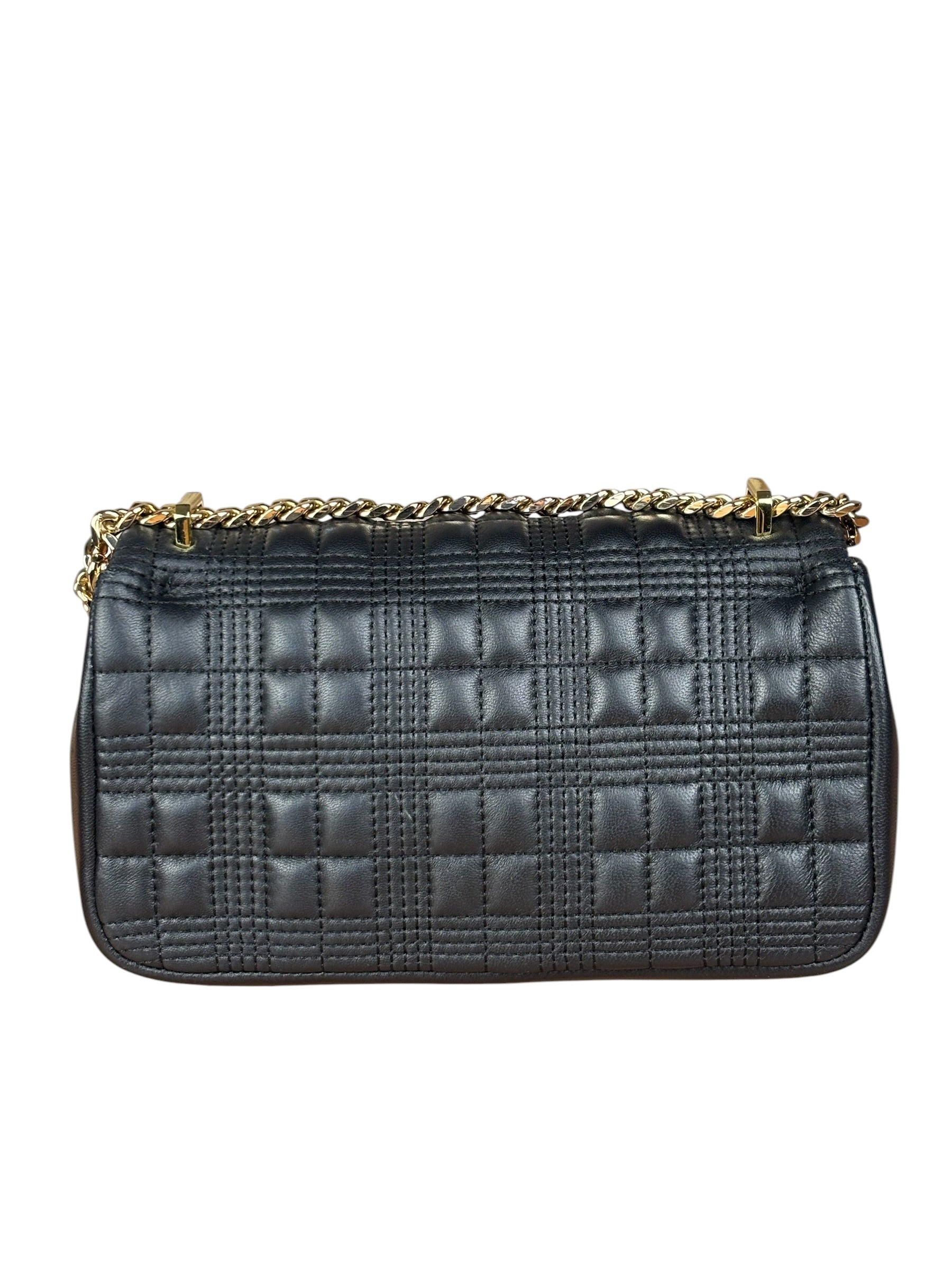 Burberry Black Quilted Leather Lola Shoulder Bag