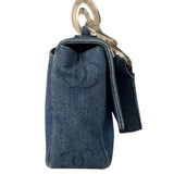Chanel CC Denim Logo Flap Shoulder Bag 2002