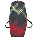 Vivienne Westwood Plaid Orb Tote Bag