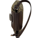 Fendi Zucchino Drawstring Flap Shoulder Bag