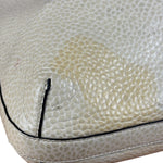 Brunello Cucinelli Ivory Grained Leather Tote Bag
