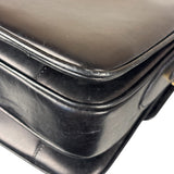 Celine Vintage Black Leather Shoulder Bag