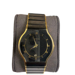 Lassale Black Roman Numeral Dial 2 Tone 1980's