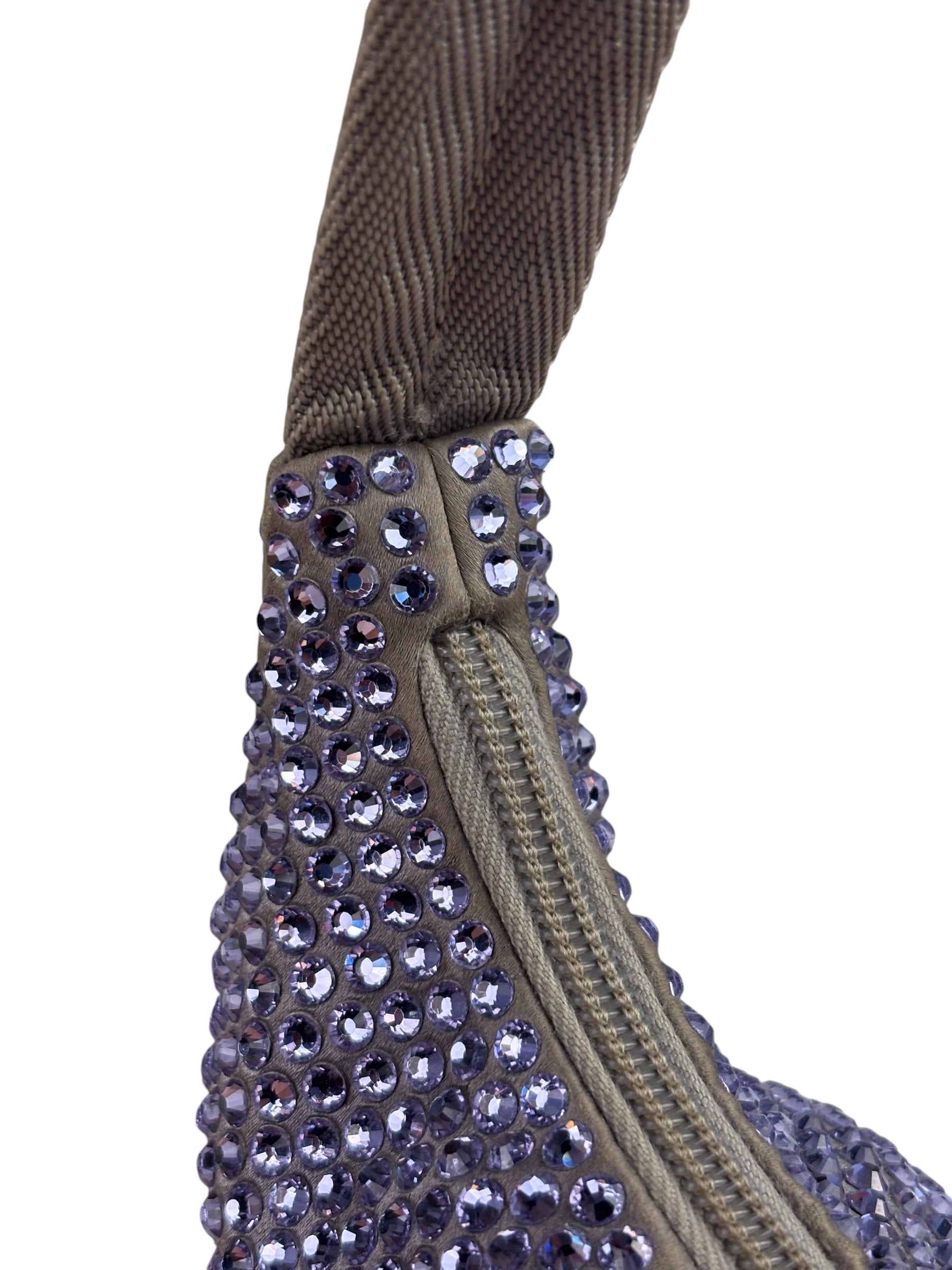 Prada Purple Crystal Re-Edition Pochette