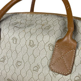 Christian Dior Vintage Honeycomb Zip Tote