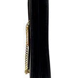 Christian Dior Black Leather Flap Bag Replacement Chain
