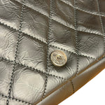 Chanel Black Leather Ultimate Stitch Single Flap Bag 2010