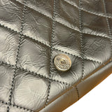 Chanel Black Leather Ultimate Stitch Single Flap Bag 2010