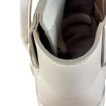 Bottega Veneta Cream Leather Mini Arco Two-Way Bag